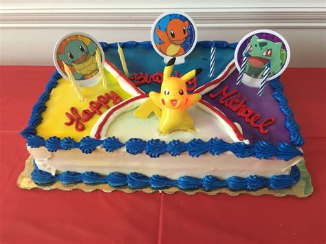 Pokemon publix cake - Order platters, cakes, Valentines Day themed desserts, charcuterie boxes and chocolate covered strawberries from Publix for your Valentine. ... Publix’s delivery, curbside pickup, and Publix Quick Picks item prices are higher than item prices in physical store locations. The prices of items ordered through Publix Quick Picks …